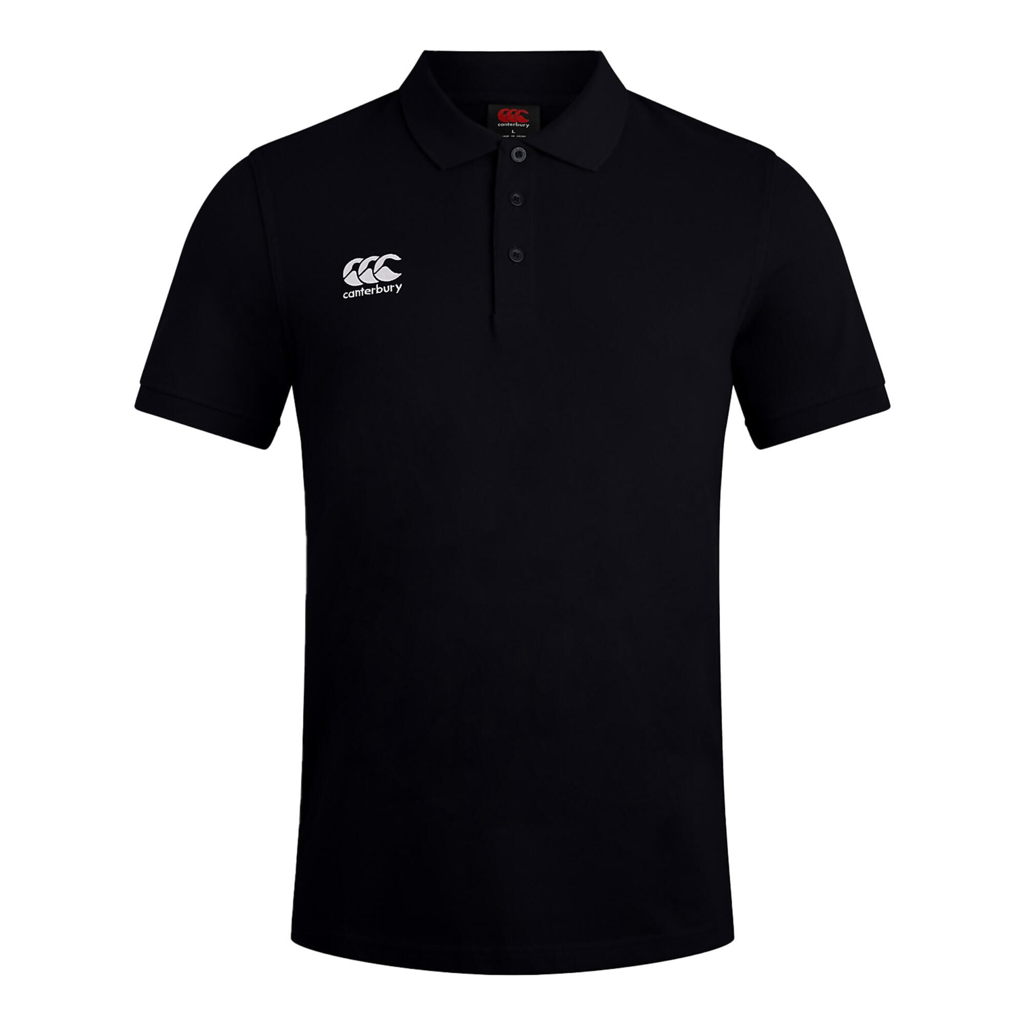 CANTERBURY Mens Waimak Polo Shirt (Black)