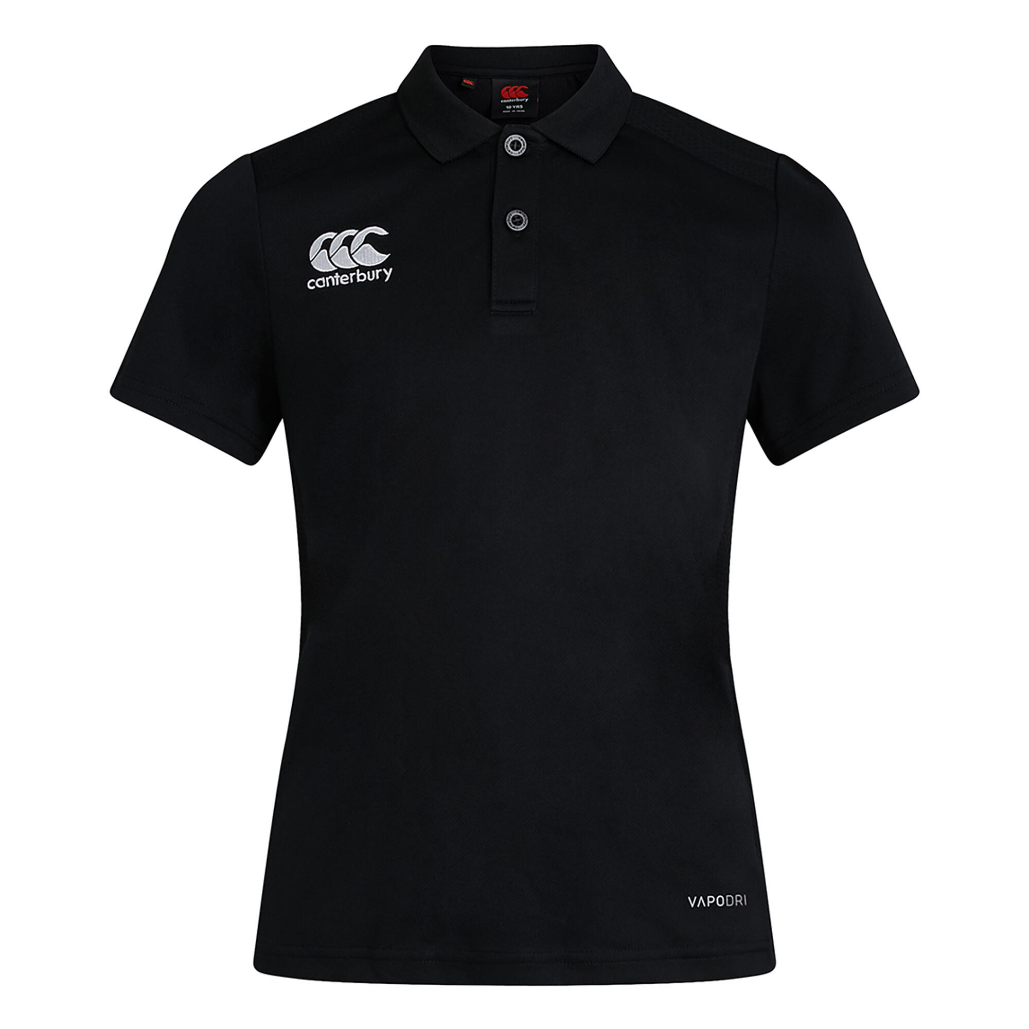 Women's CLUB DRY polo shirt (Black)