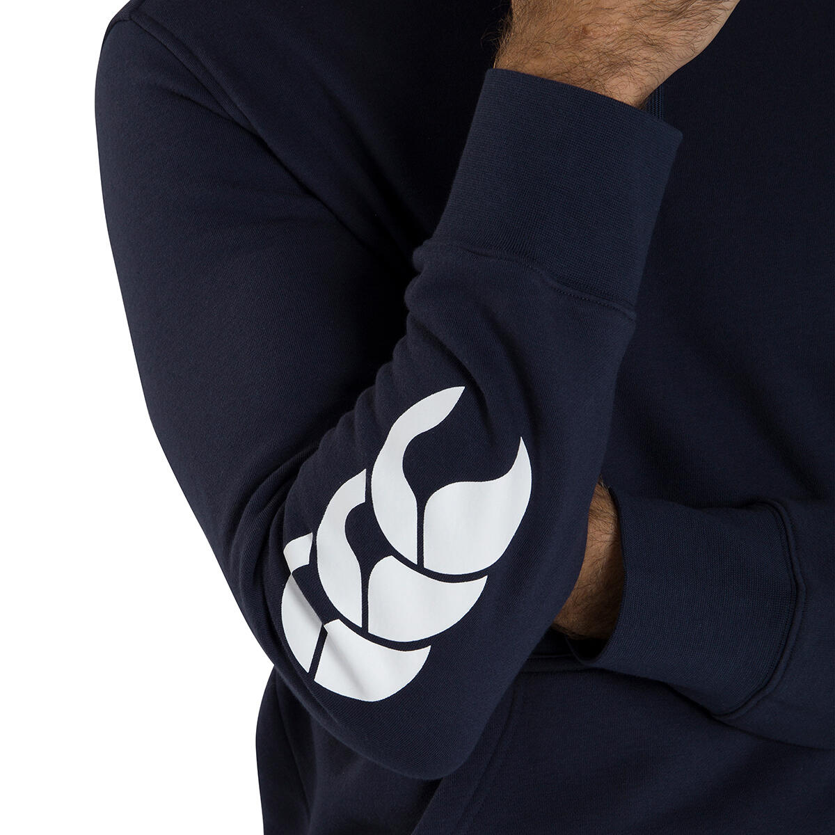 Unisex Adult Club Hoodie (Navy) 2/3