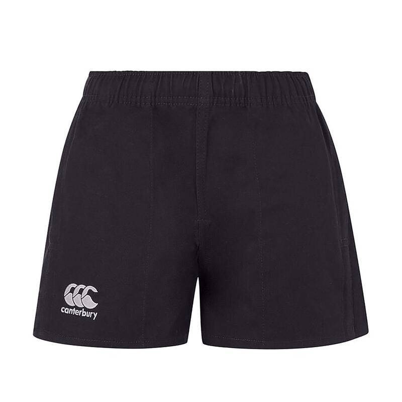 RugbyShorts für Kinder Schwarz