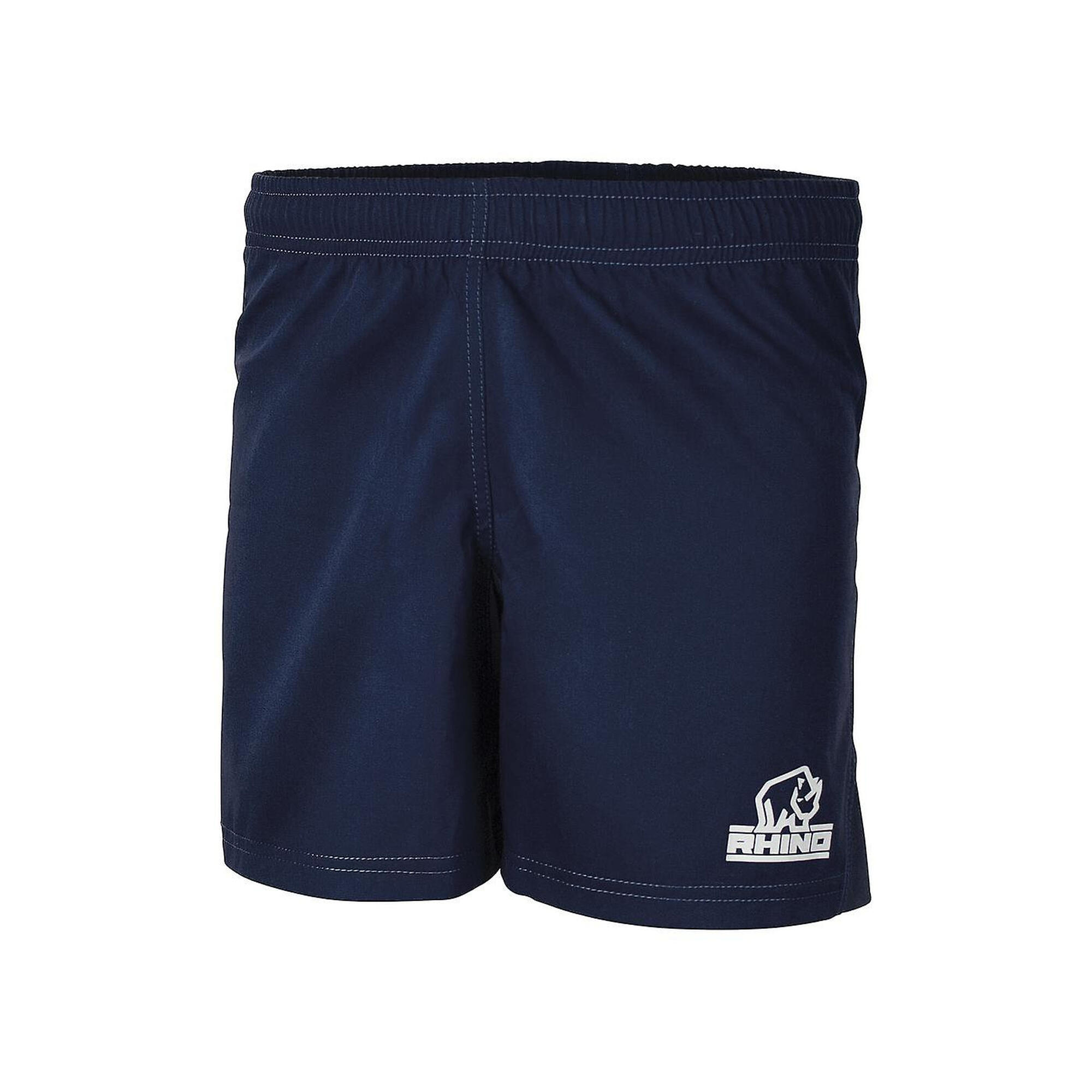 RHINO Unisex Adult Auckland Shorts (Navy)