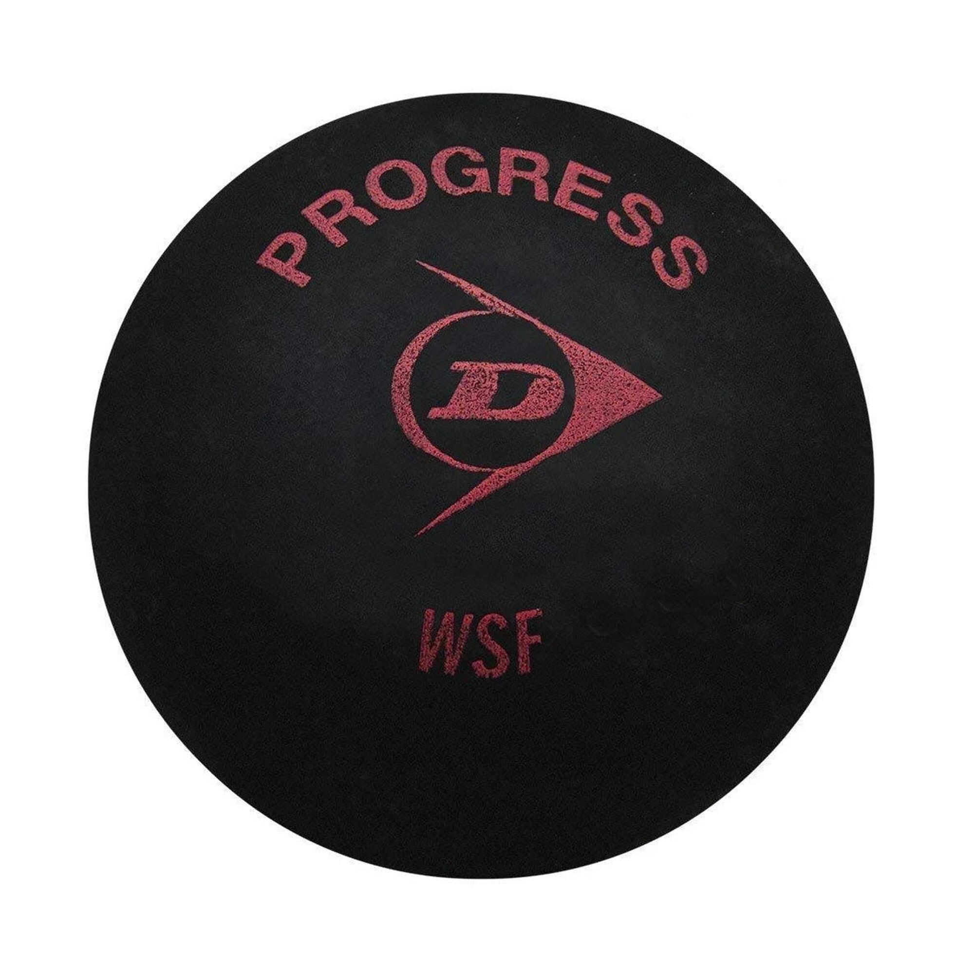 Progress Squash Balls (Pack of 12) (Black) 1/3