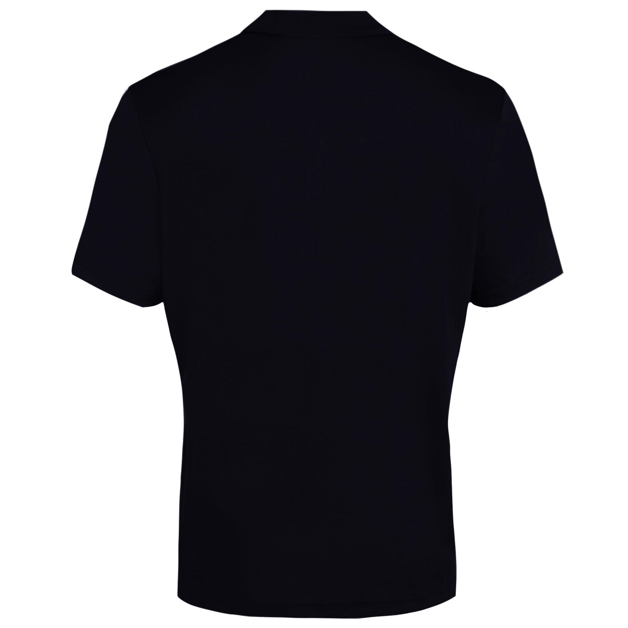 Mens Club Dry Polo Shirt (Black) 2/3