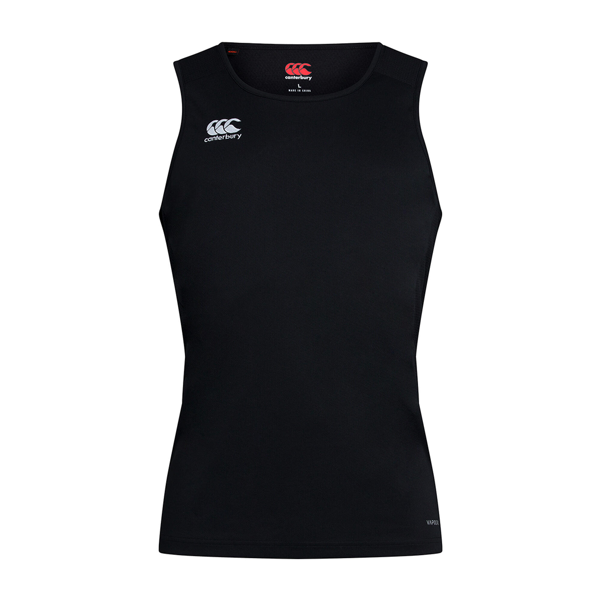 Mens Club Dry Tank Top (Black) 1/3