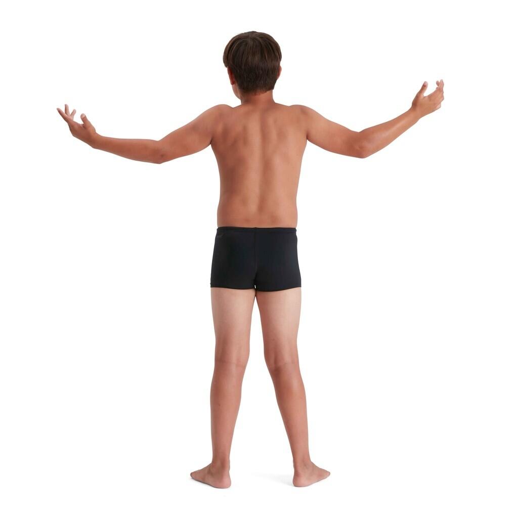 Childrens/Kids Eco Endurance+ Swim Shorts (Black) 3/4