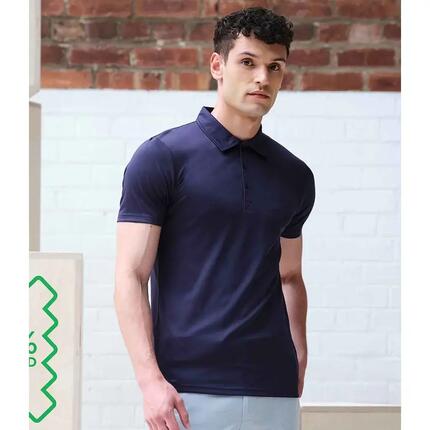 Polo HONESTLY MADE Homme (Bleu Marine)
