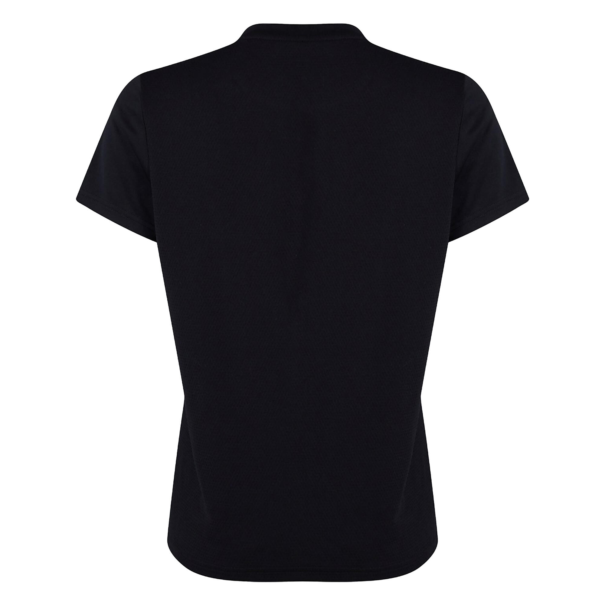 Womens/Ladies Club Dry TShirt (Black) 2/4