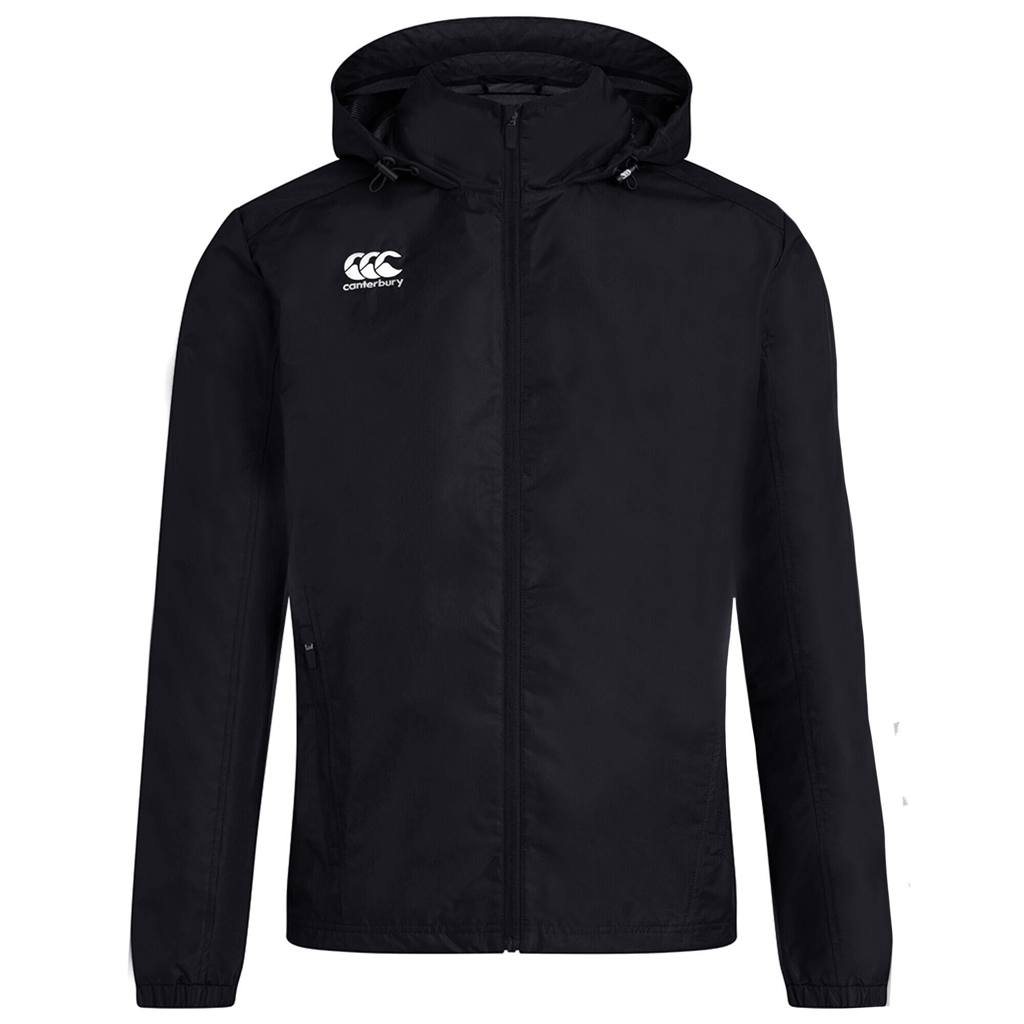 CANTERBURY Mens Club Waterproof Jacket (Black)