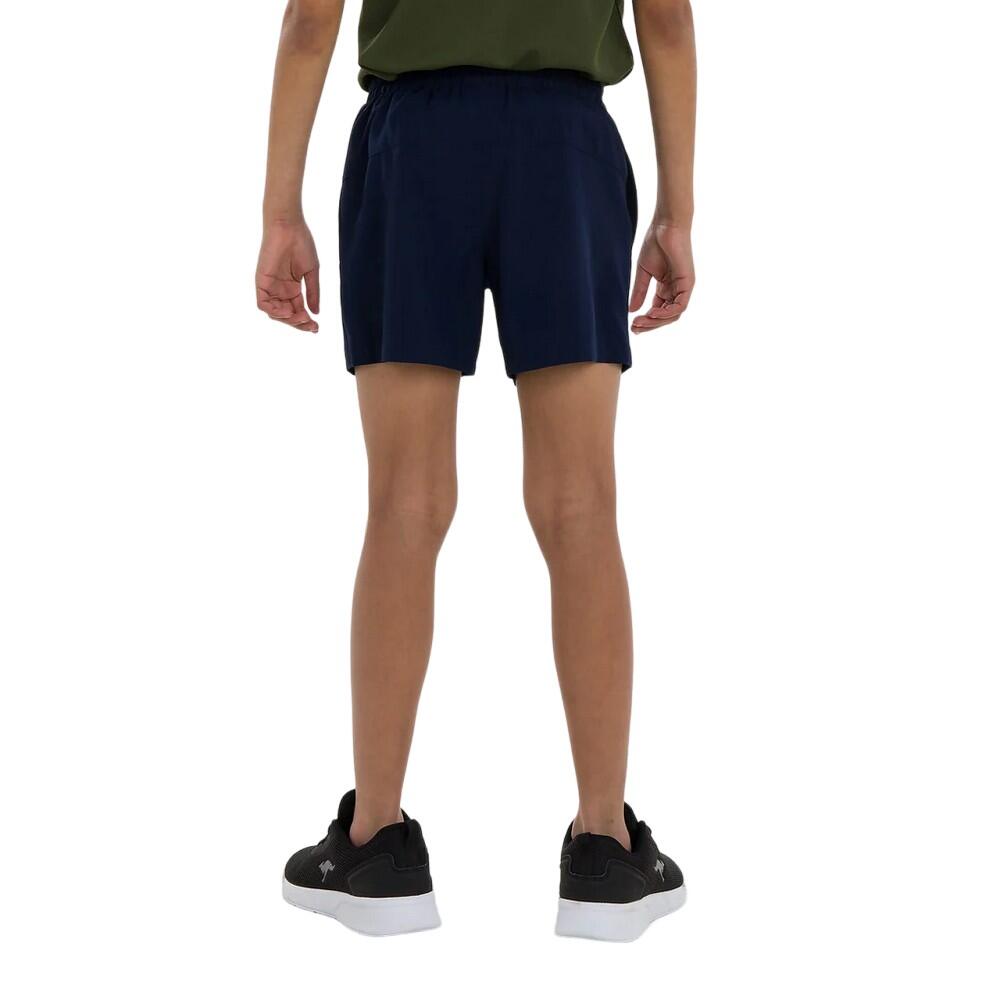 Childrens/Kids Woven Shorts (Navy) 2/4