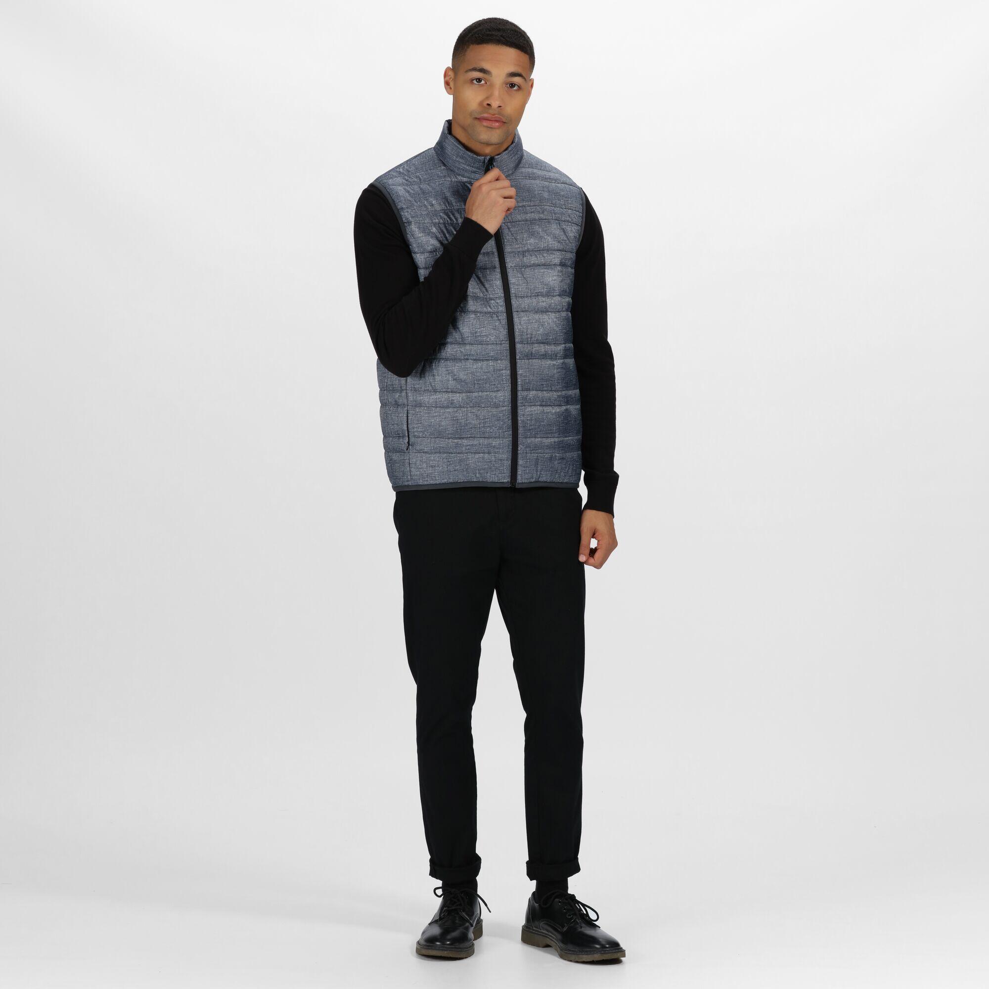 Veste Sans Manches FIREDOWN Homme (Gris Foncé / Noir) 3/5
