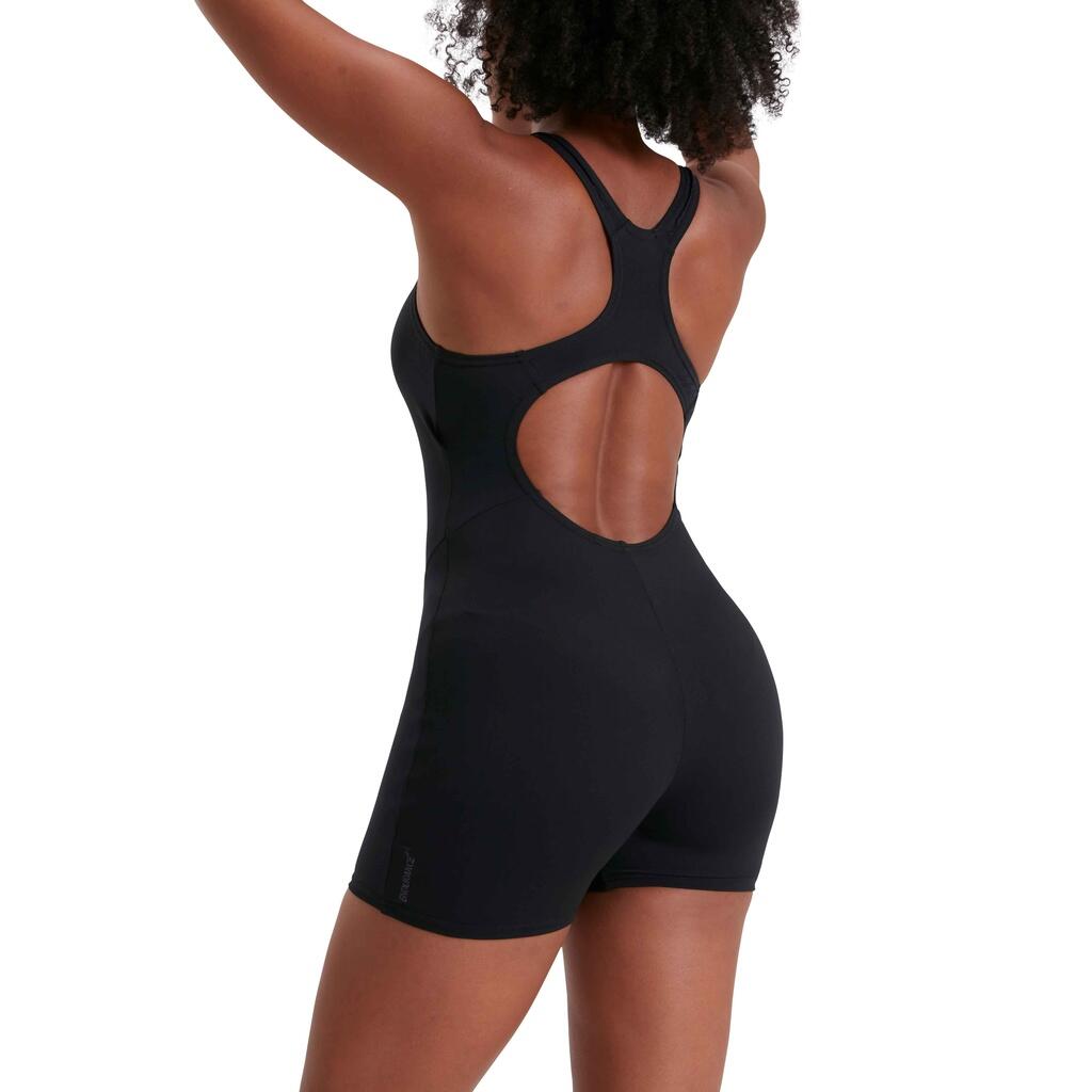 Body mit Bein für Damen Schwarz 4/4