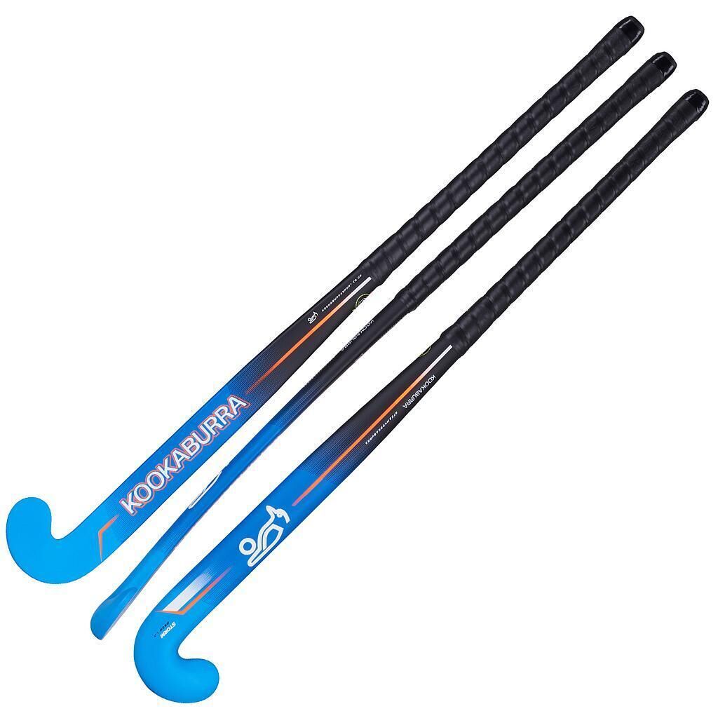 KOOKABURRA Storm Light MBow Field Hockey Stick (Black/Blue/Orange)