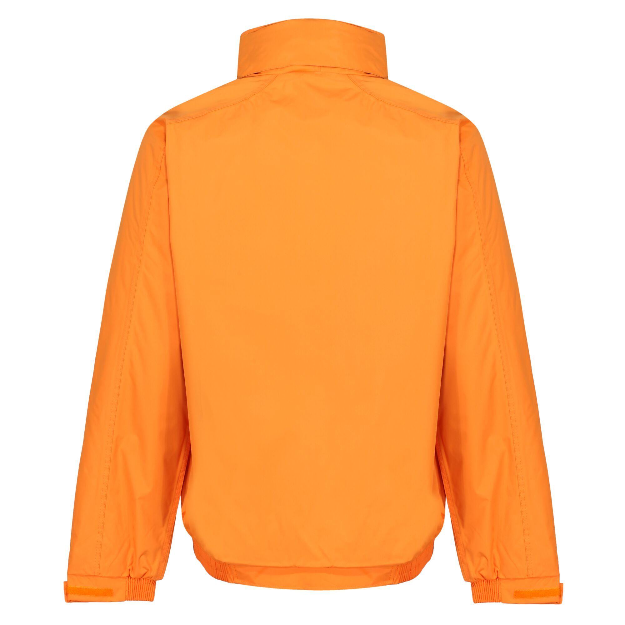Mens Dover Waterproof Insulated Jacket (Sun Orange/Seal Grey) 2/5