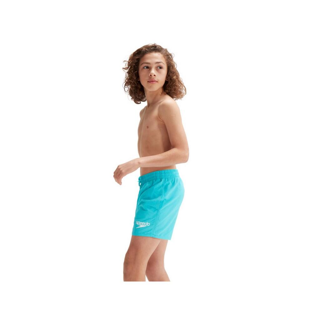 Childrens/Kids Essential 13 Swim Shorts (Aquarium Blue) 4/4