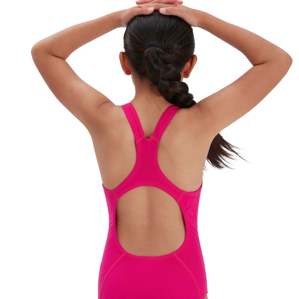 "Medalist" Badeanzug für Mädchen Pink 4/4