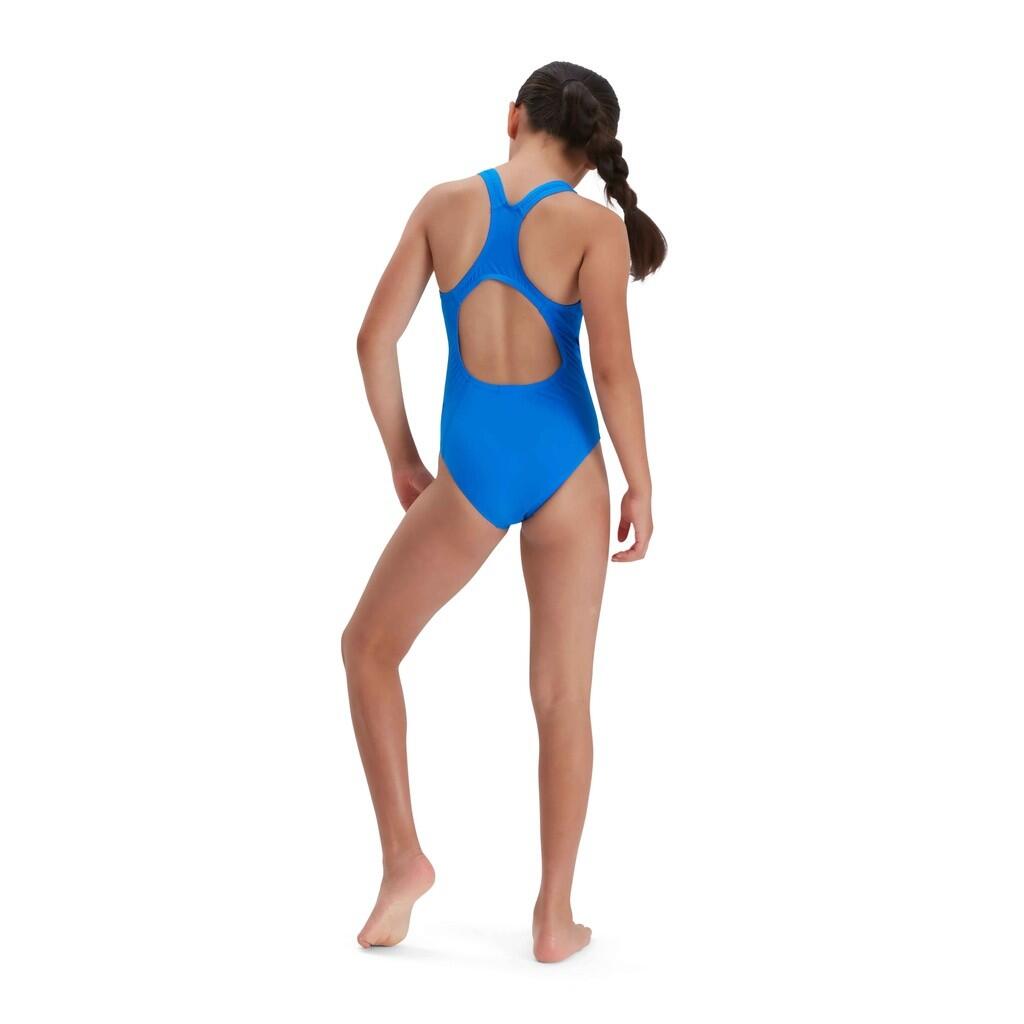 Maillot De Bain 1 Pièce MEDALIST Fille (Bleu Vif) 4/4