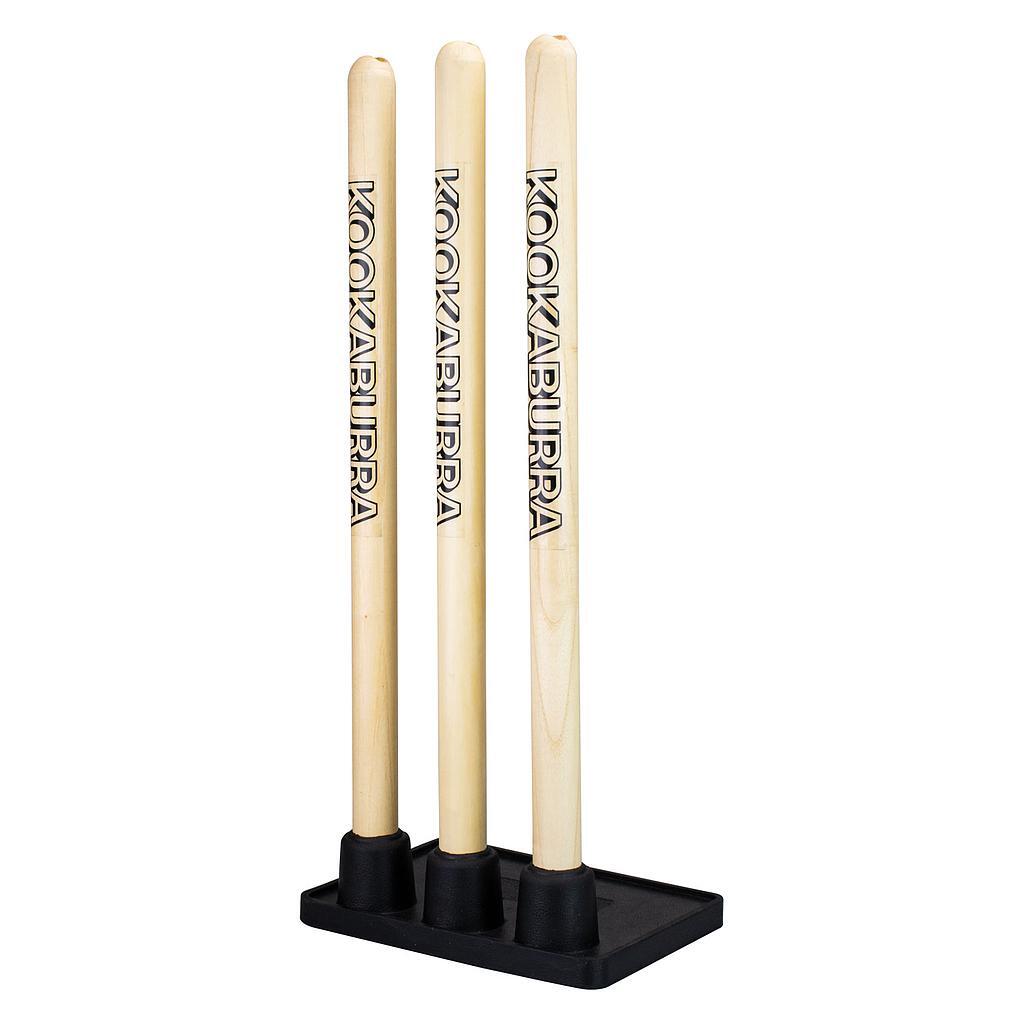 KOOKABURRA Wood Cricket Target Stump (Cool/Black)