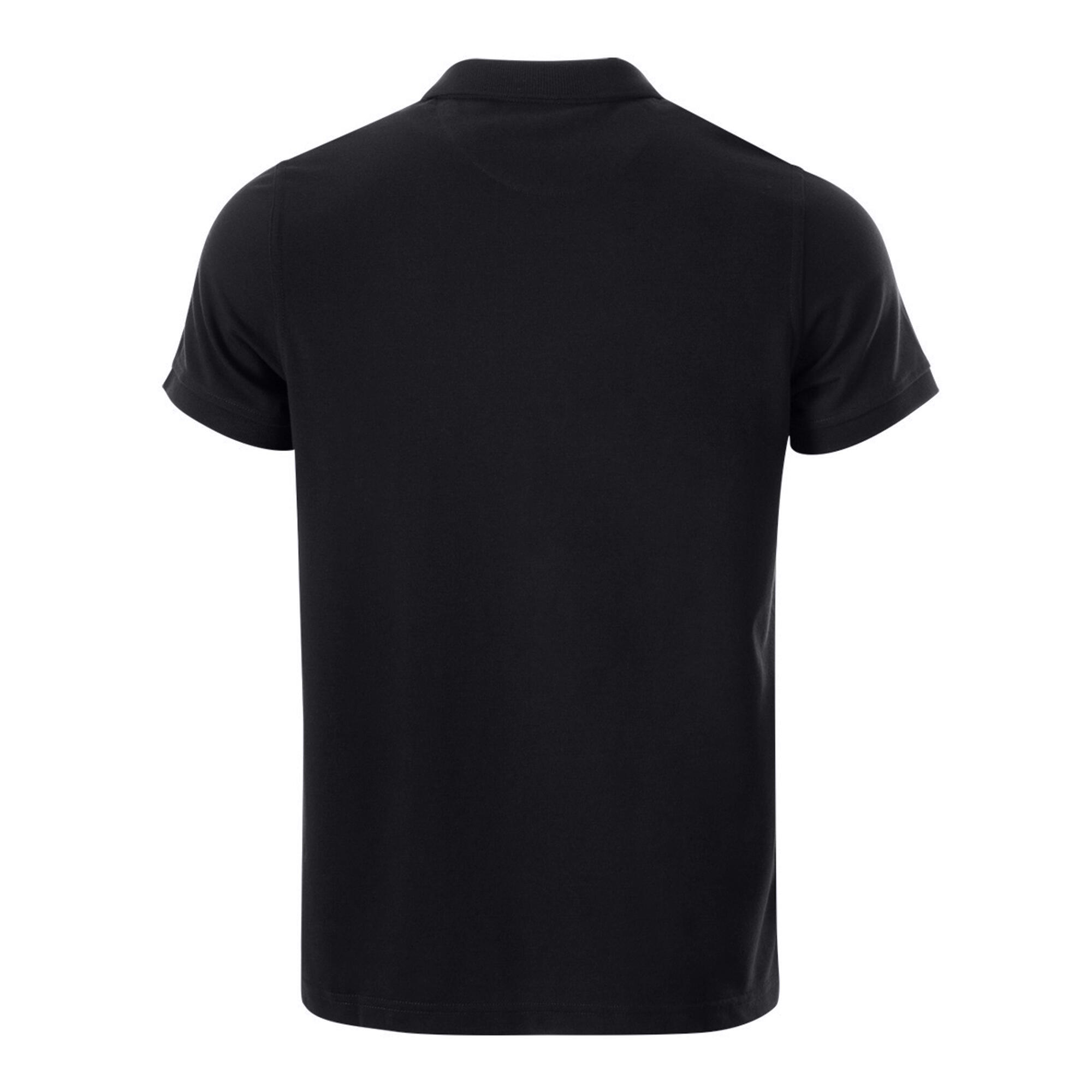 Unisex Adult Polo Shirt (Black) 2/3