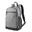 Rucksack "Buzz" Damen und Herren Mittelgrau meliert