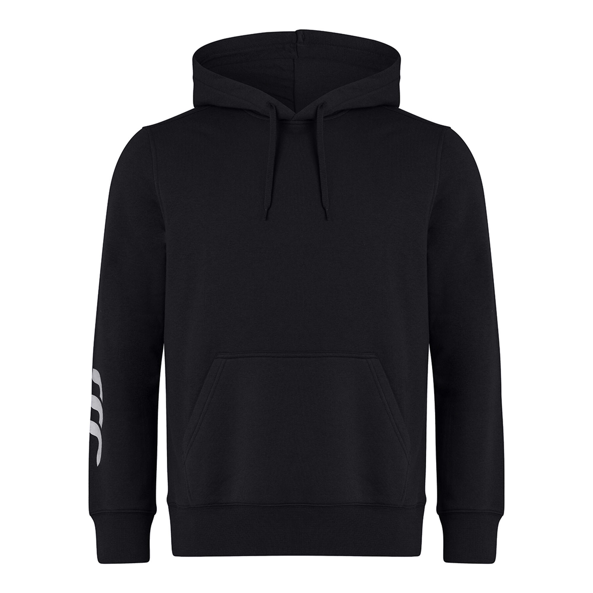 Unisex Adult Club Hoodie (Black) 1/3