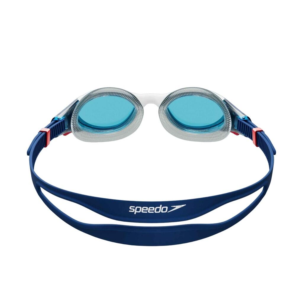 Unisex Adult 2.0 Biofuse Swimming Goggles (Blue/White) 2/3