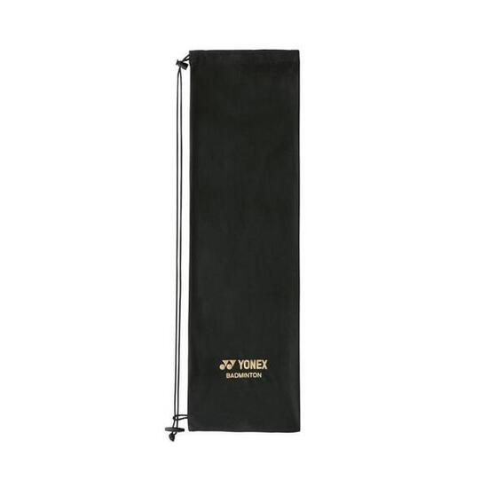 Housse raquette badminton Yonex 100% polyester noir, hydrofuge 23×14×2 cm