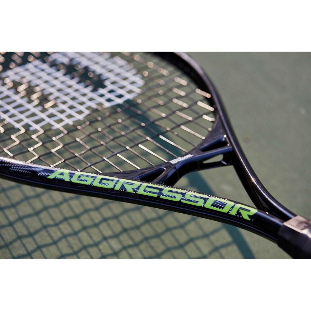 Aggressor Tennis Racket (Black/Green) 2/3
