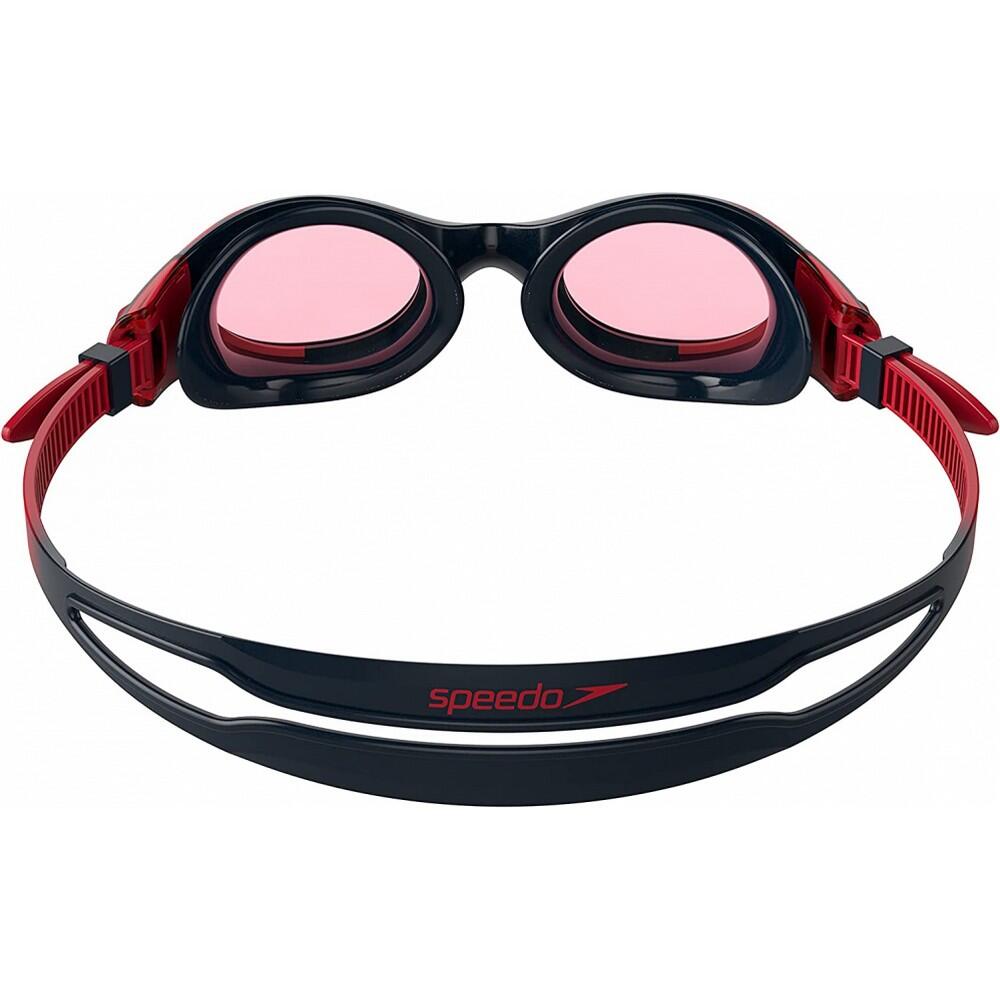 Childrens/Kids Futura Flexiseal Biofuse Swimming Goggles (Navy/Red