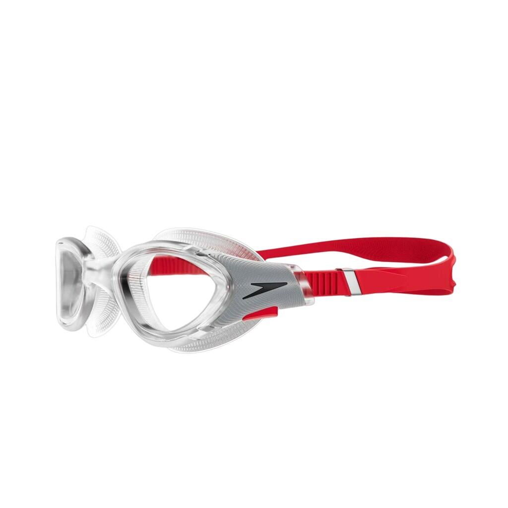 Unisex Adult 2.0 Biofuse Swimming Goggles (Clear/Red) 3/3