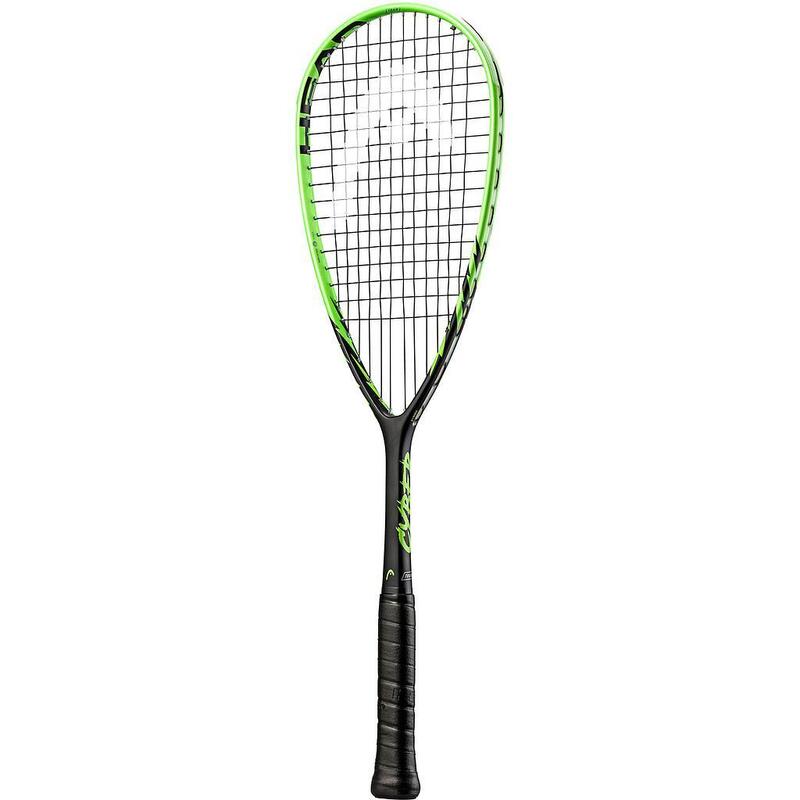 Raquette de squash CYBER TOUR (Noir / Vert)