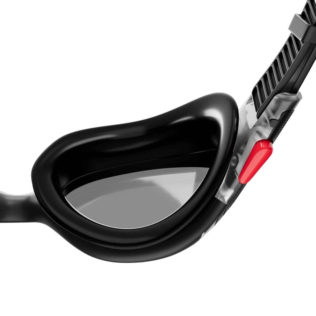 Unisex Adult 2.0 Biofuse Swimming Goggles (Black/Smoke) 3/3