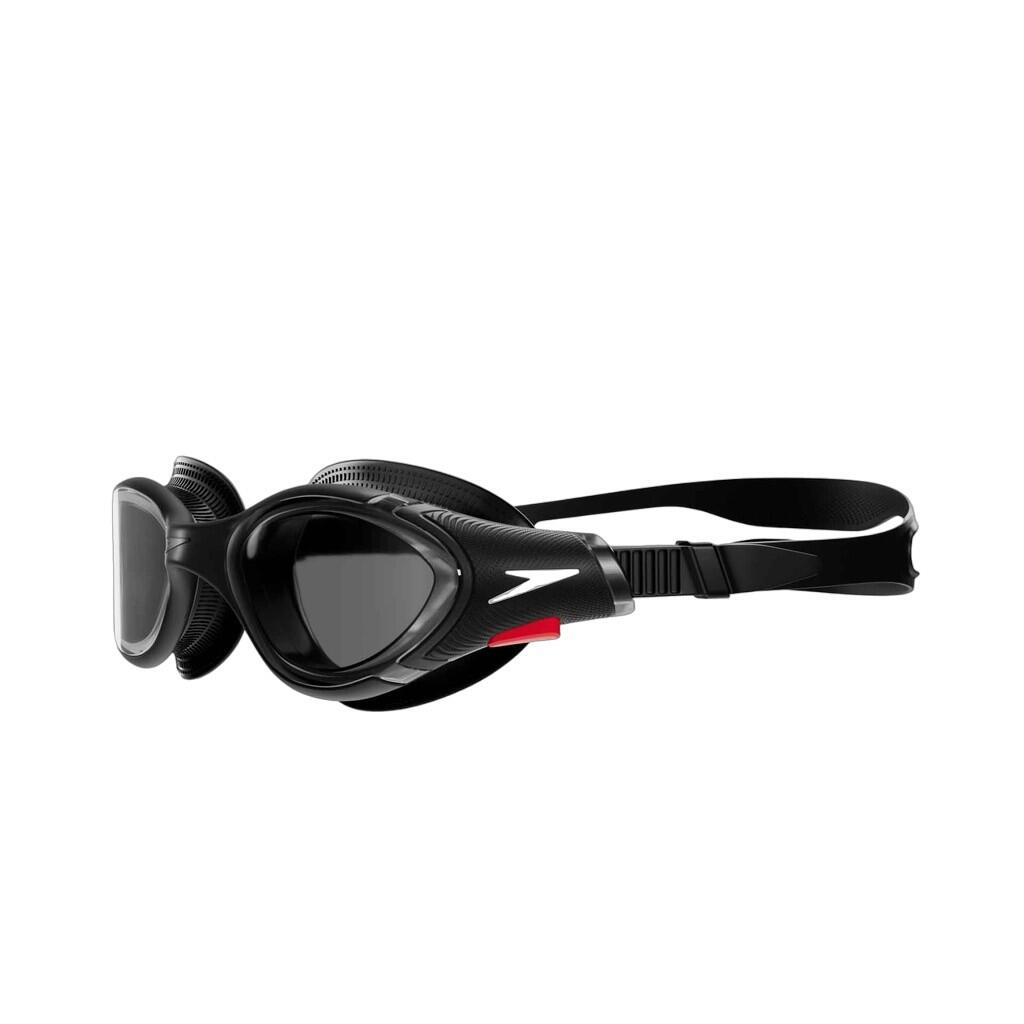 Unisex Adult 2.0 Biofuse Swimming Goggles (Black/Smoke) 1/3