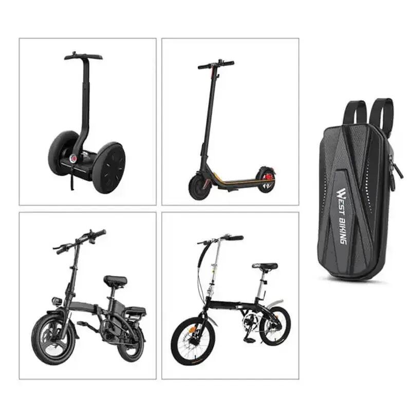 Geanta trotineta, bicicleta, capacitate 3L, multicompartimentat, impermeabil 5/7