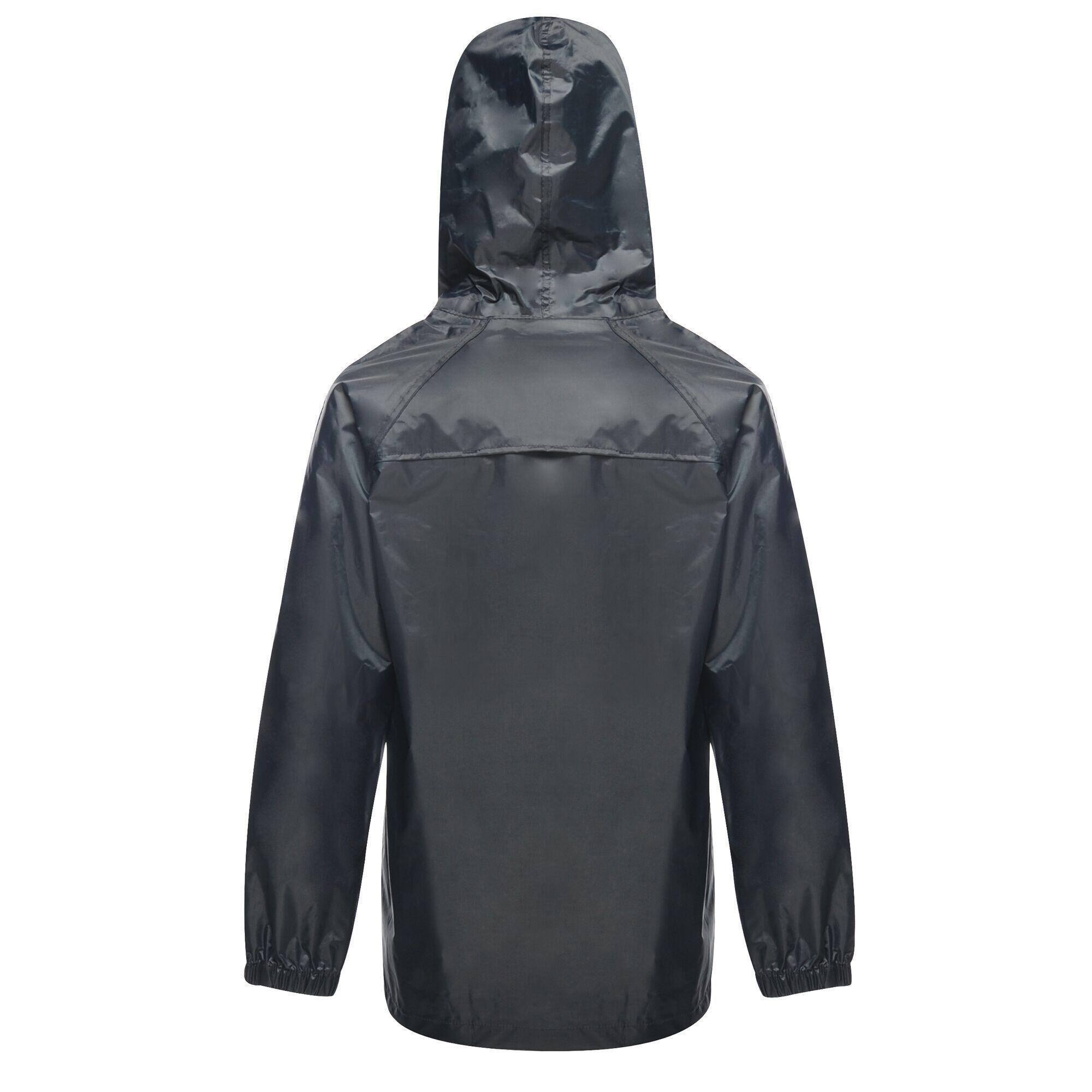 Pro Stormbreak Wasserfeste Jacke Kinder Marineblau 2/5