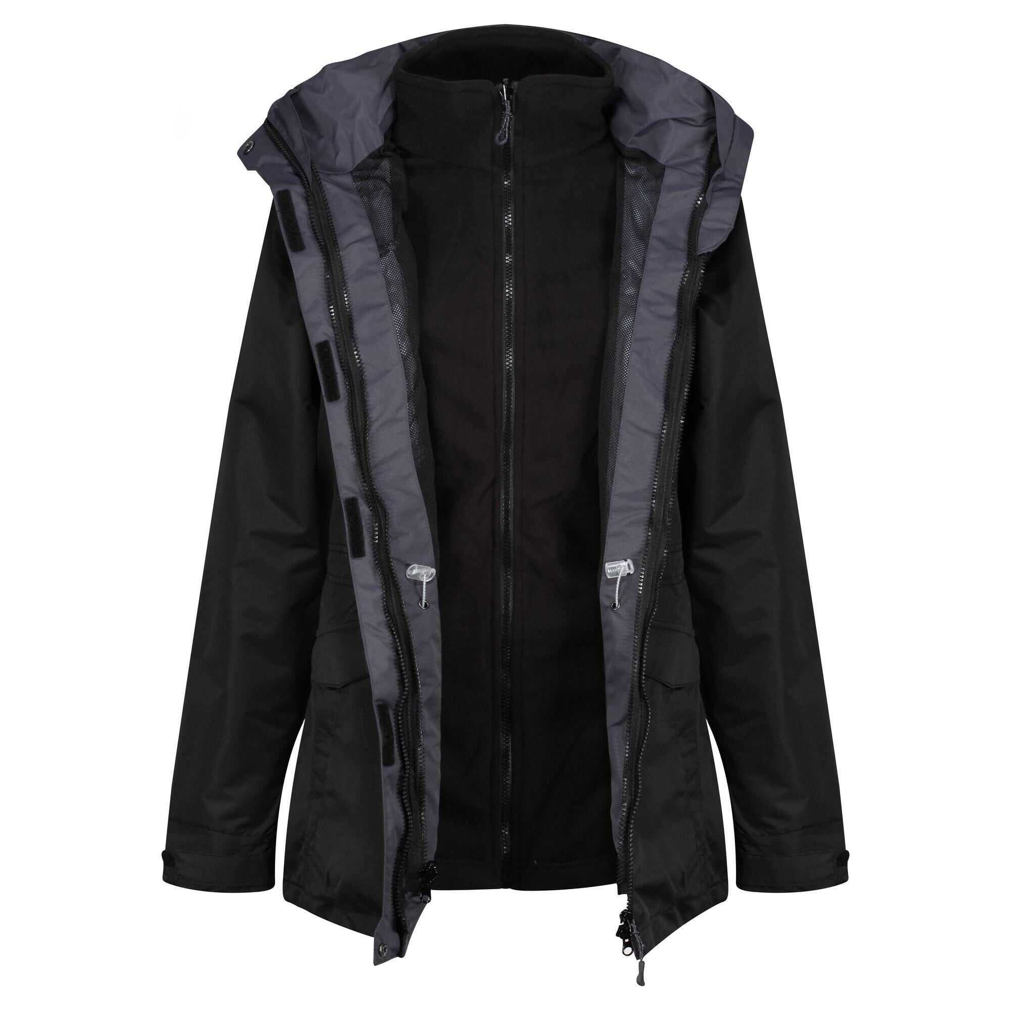 Women's BENSON waterproof coat (Black)