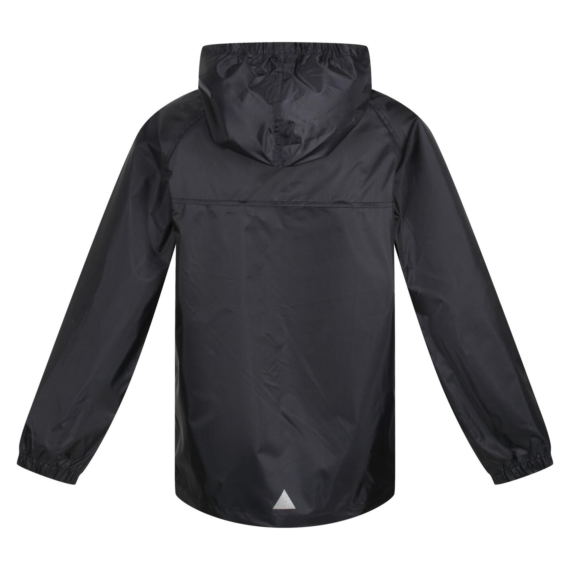 Childrens/Kids Pro Stormbreak Waterproof Jacket (Black) 2/5