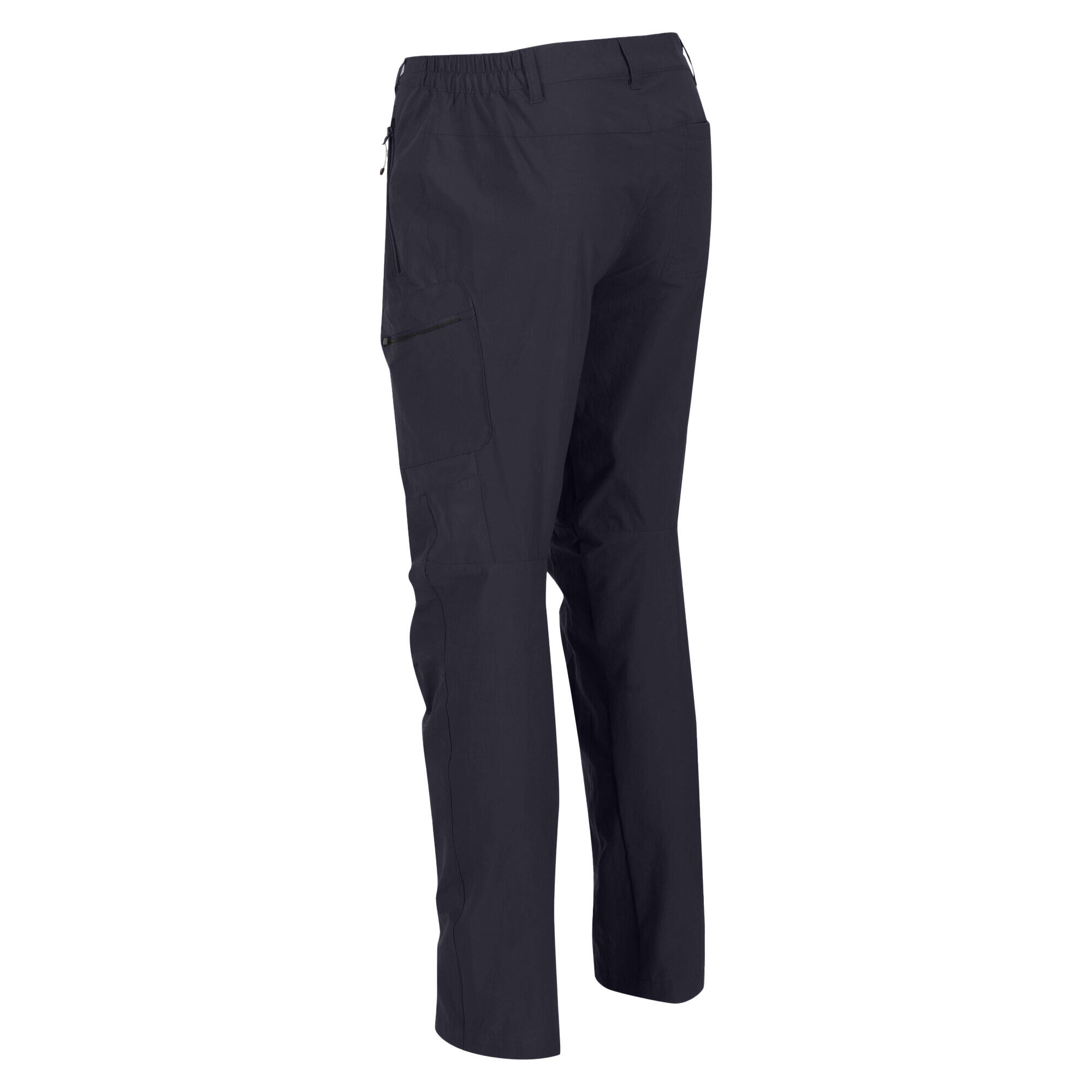 Mens Highton Hiking Trousers (Seal Grey) 3/5