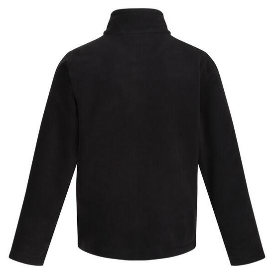 Polaire enfant Regatta Micropolaire 100% polyester noire, col montant