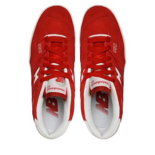 Chaussures Hommes New Balance 550 Rouge 3/5