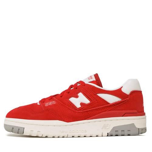 Chaussures Hommes New Balance 550 Rouge 2/5