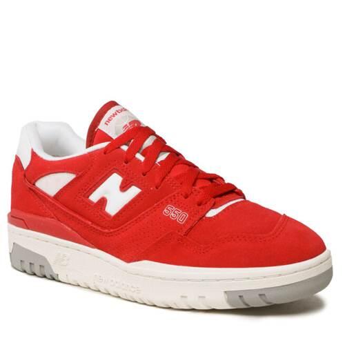 Zapatillas Hombre New Balance 550 Rojo