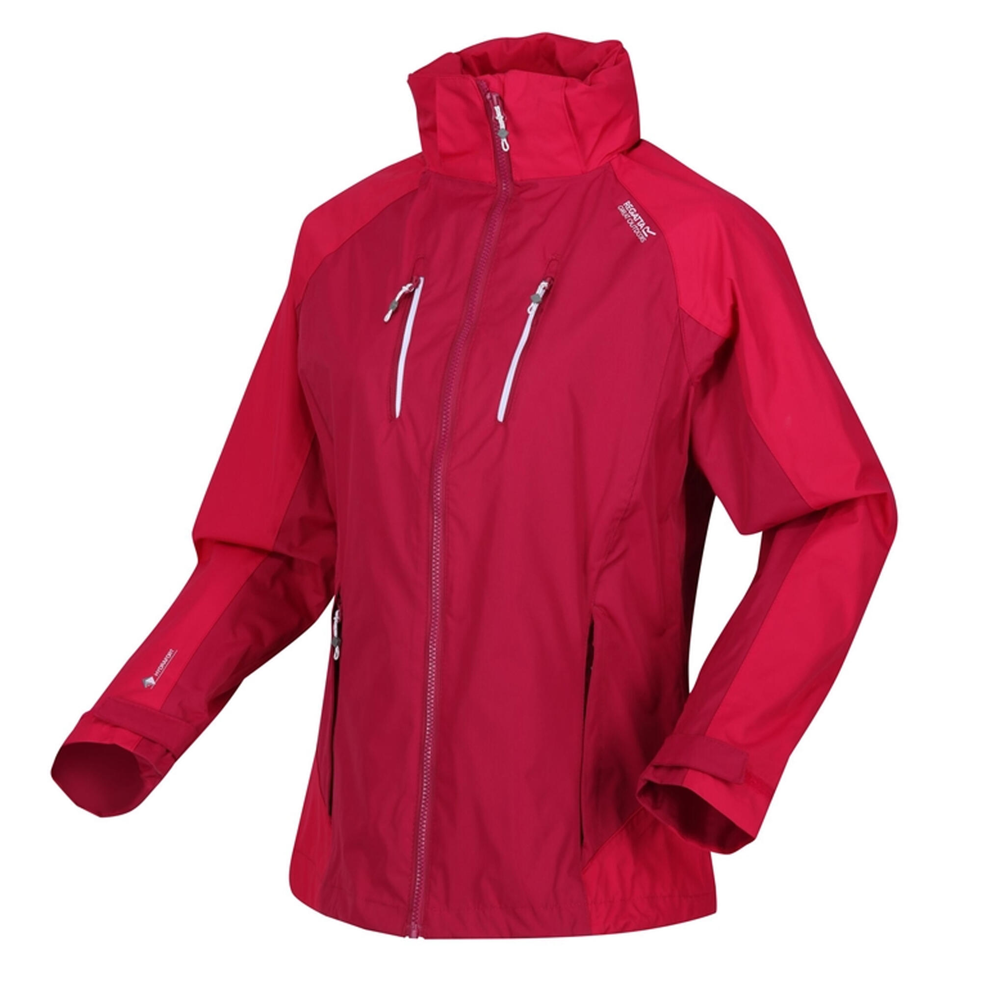 Womens/Ladies Calderdale IV Waterproof Jacket (Berry/Pink Potion) 3/5