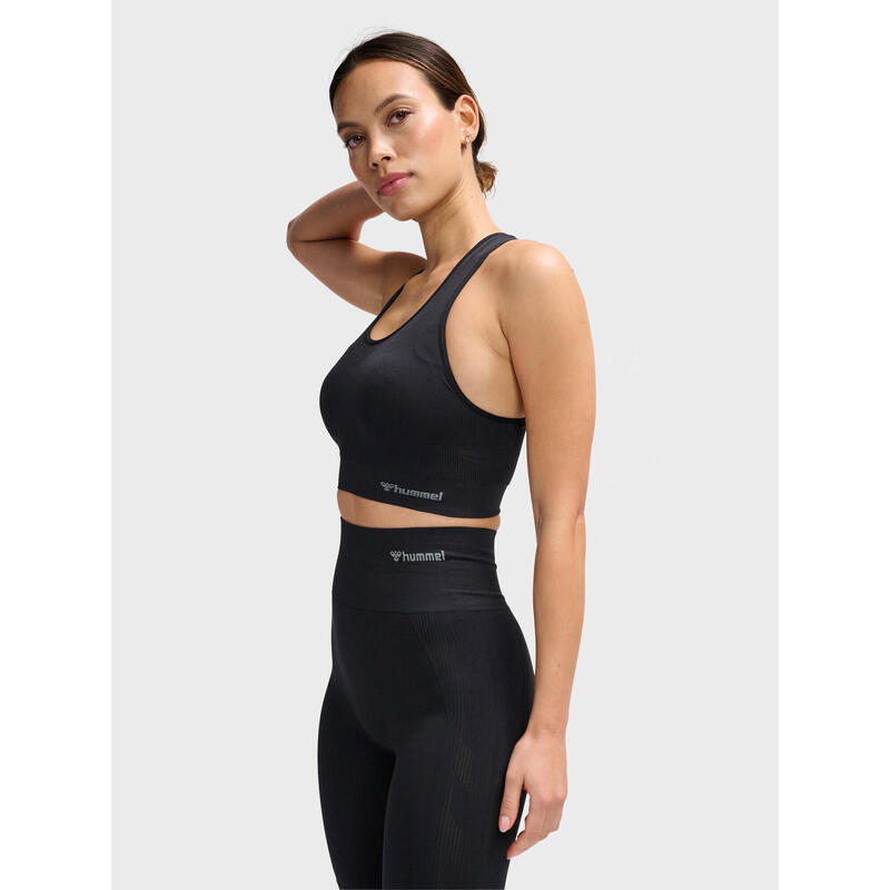 Hummel T-Shirt S/L Hmltif Seamless Padded Sports Bra