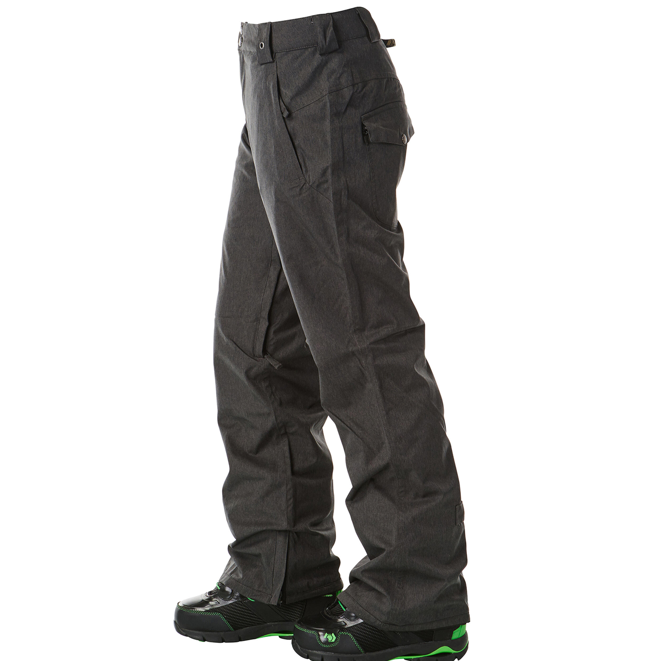 Ski-/Snowboardhose Damen - CAT dark grey heather 3/5