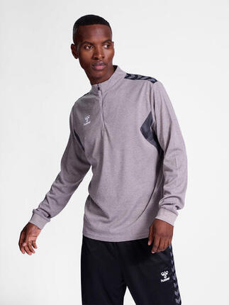 Demie-Fermeture Éclair Zip Sweat-Shirt Hmlauthentic Homme