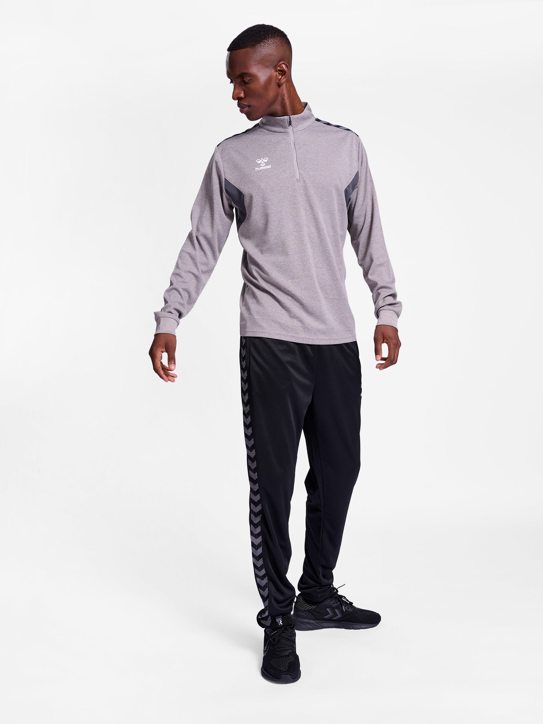 Demie-Fermeture Éclair Zip Sweat-Shirt Hmlauthentic Homme 2/7