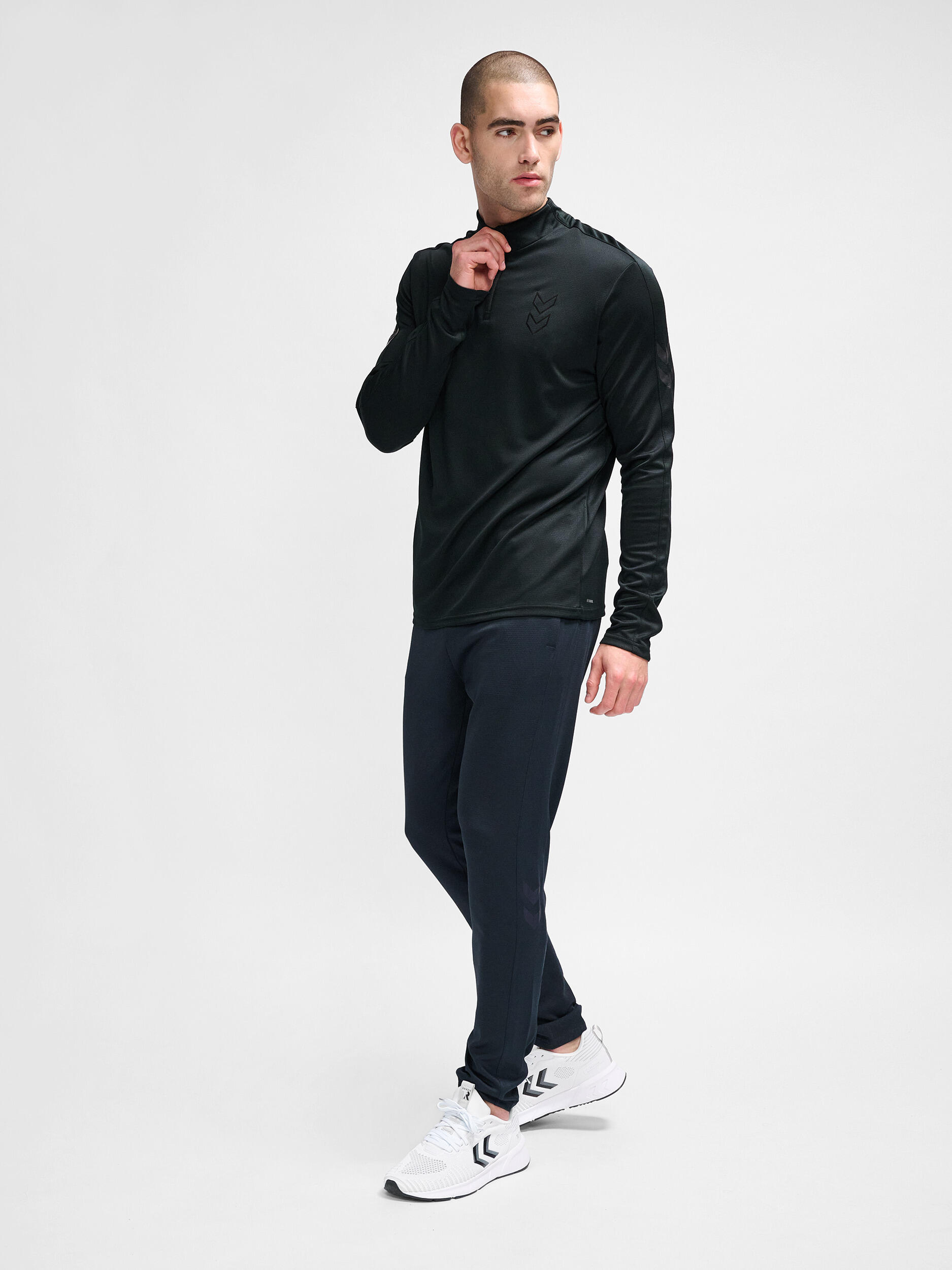 Zip Sudadera Hmlactive Multideporte Hombre De Secado Rápido Hummel 3/7