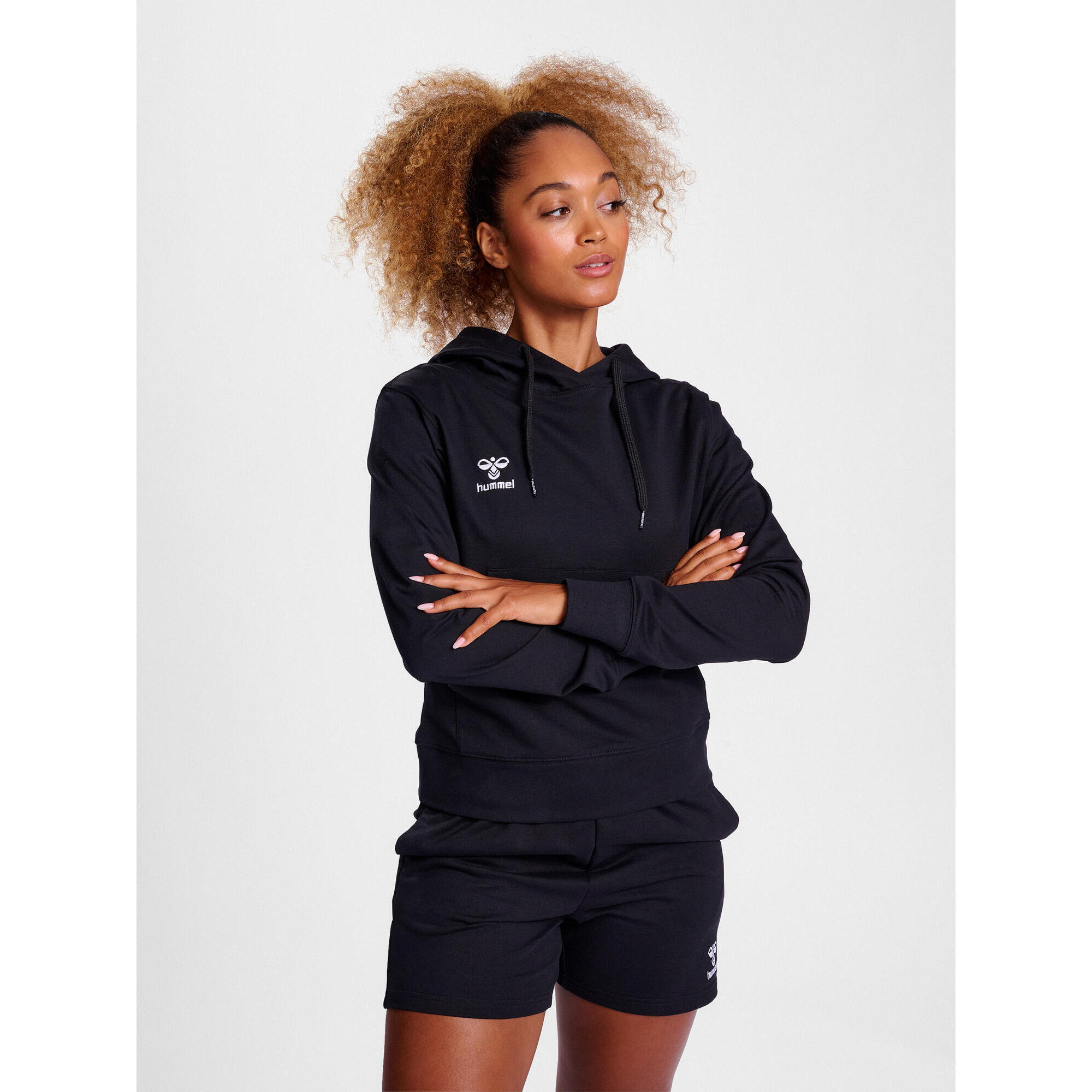 Hummel - Fermeture À Cordon Chaussure D'Intérieur Hmlgo Femme Hummel - Sweat-shirt - Noir - S - Decathlon