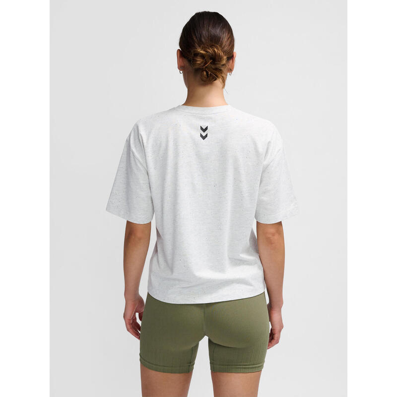 Deslizar Camiseta Hmlmt Yoga Mujer HUMMEL