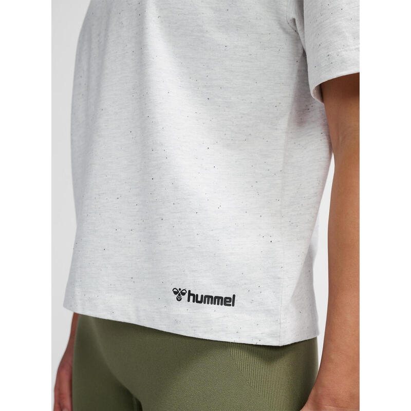 Deslizar Camiseta Hmlmt Yoga Mujer HUMMEL